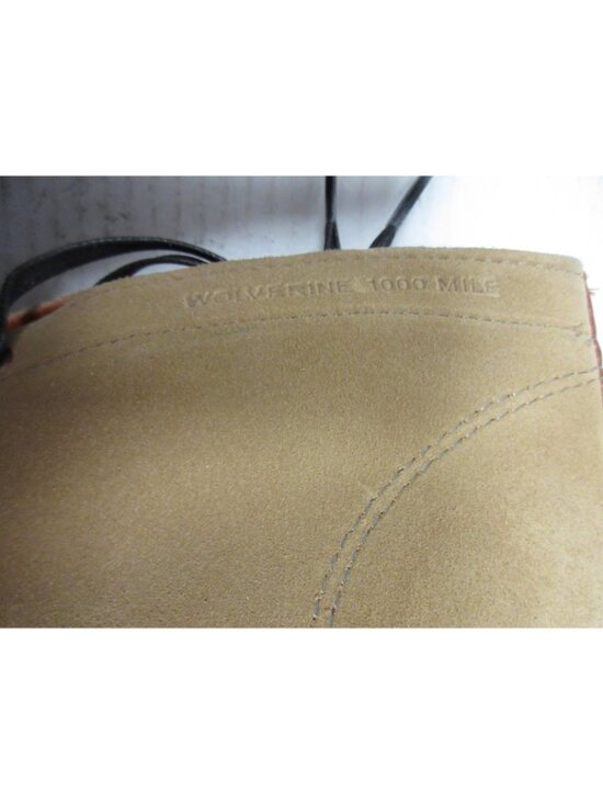 Wolverine Boots 11 D 1000 Mile Original Chukka Suede Leather USA Made main image 12